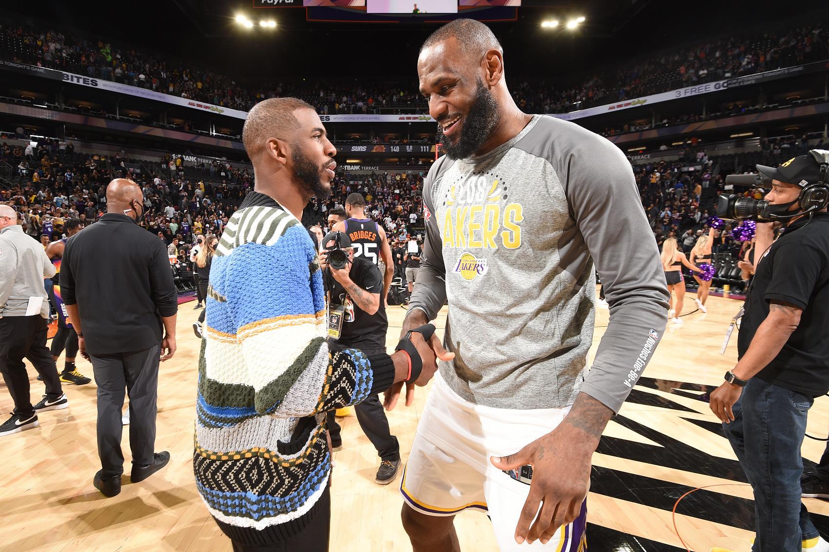 mk体育-詹姆斯与NBA史上35.6%的球员同场竞技过 名列历史第一 保罗第二